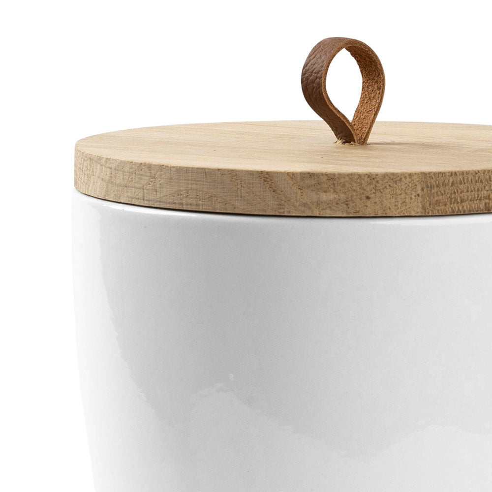 Keramik Tierurne "Blanc"