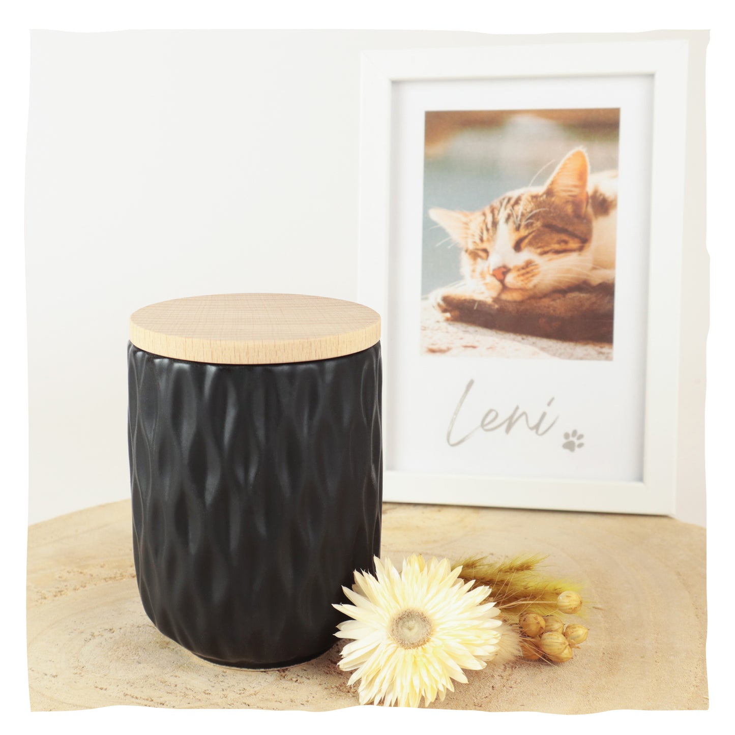 Keramik Tierurne "Curvy"