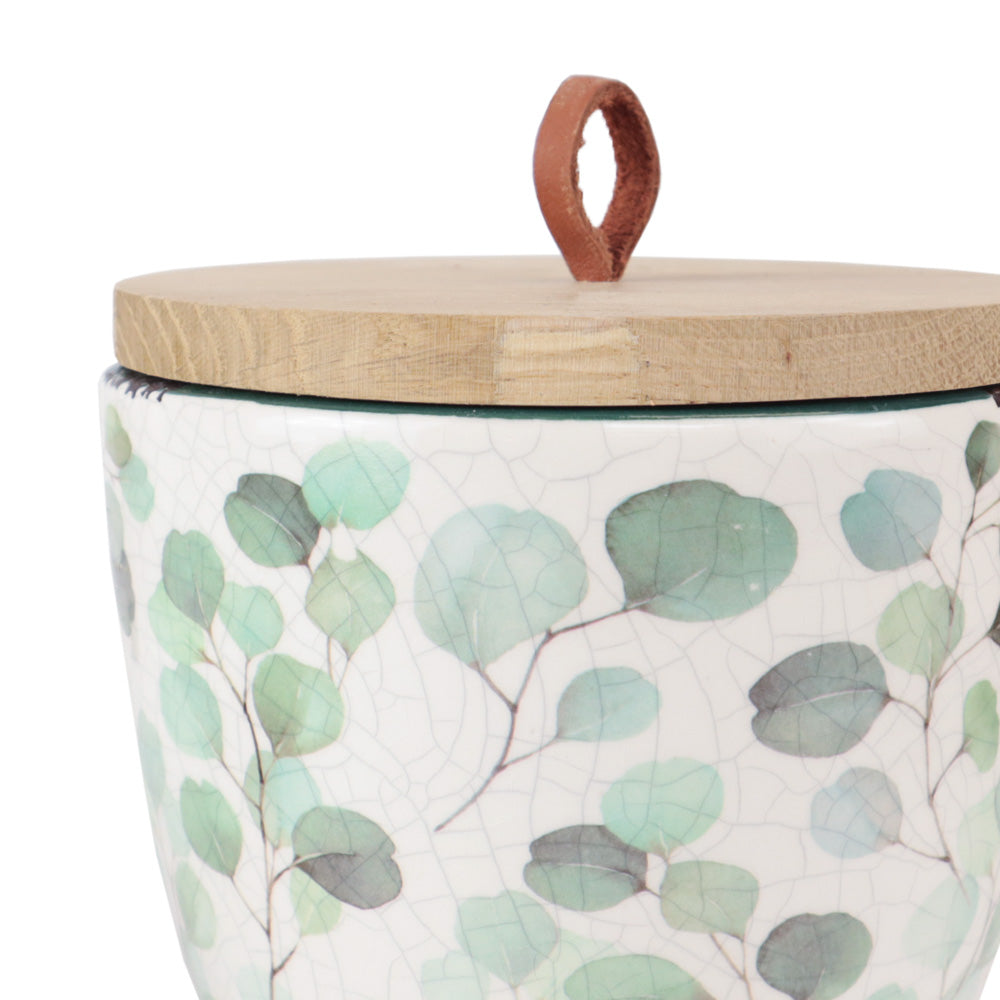 Keramik Tierurne "Eucalyptus"
