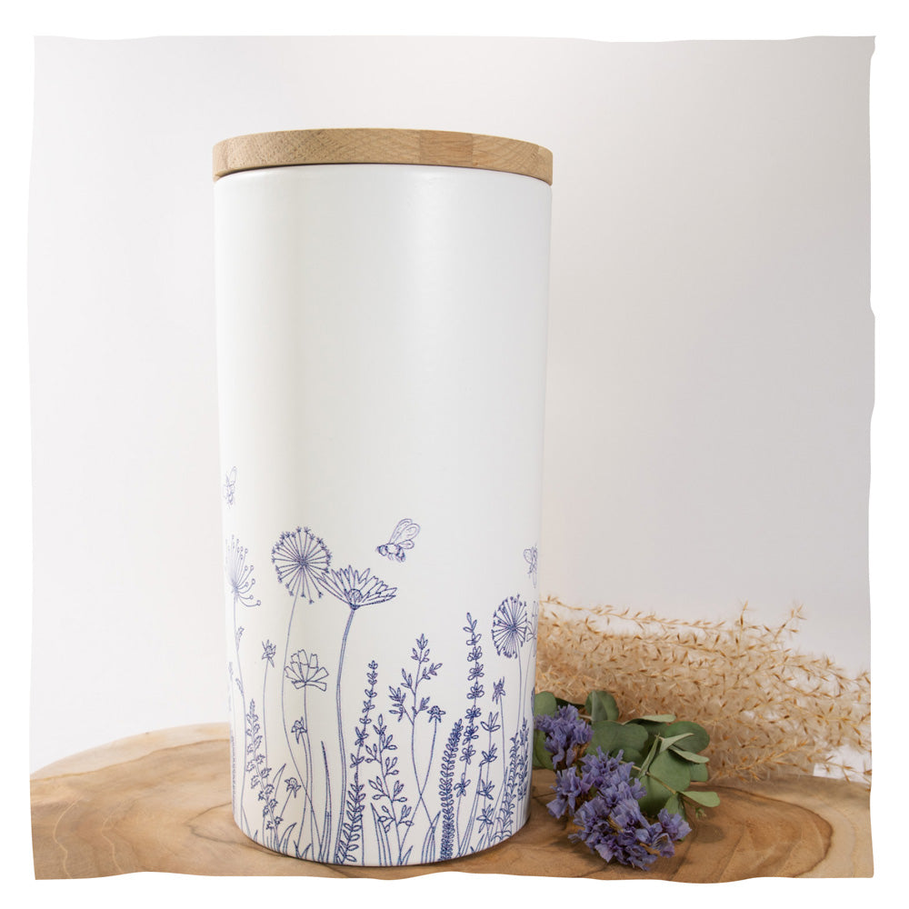 Keramik Tierurne "White"