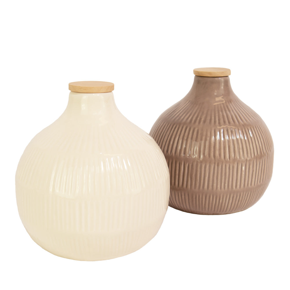 Keramik Tierurne "Nature Lines"