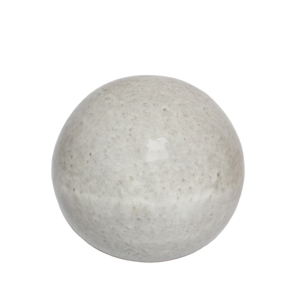 Outdoor Tierurne „Grey“ in Kugelform