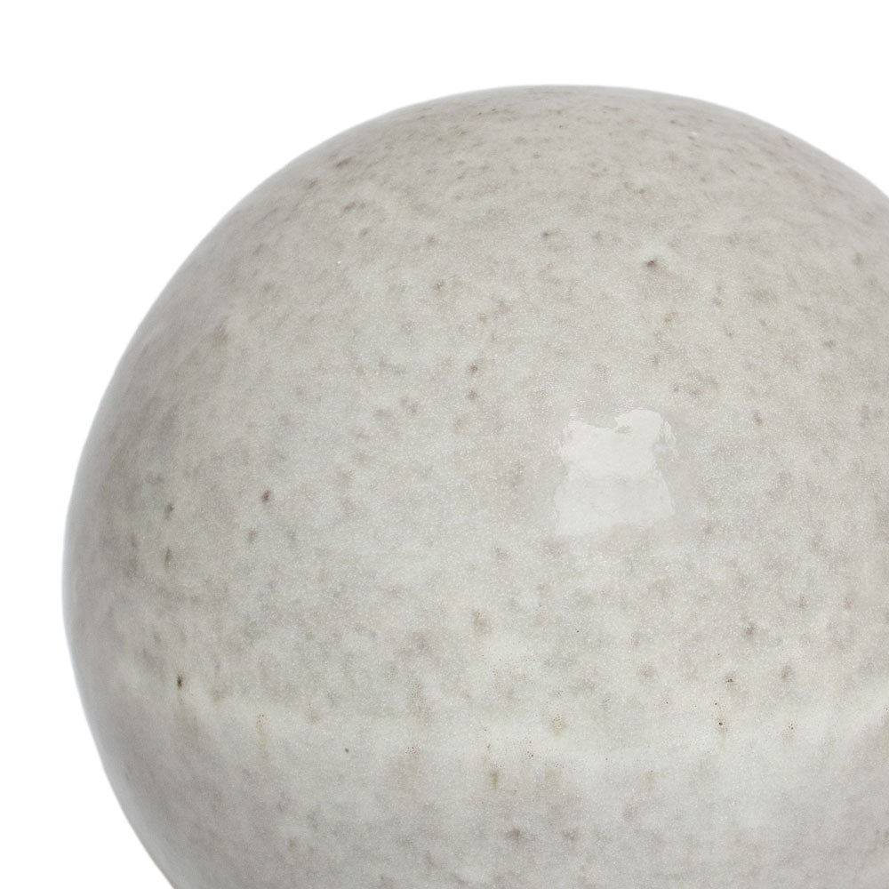Outdoor Tierurne „Grey“ in Kugelform
