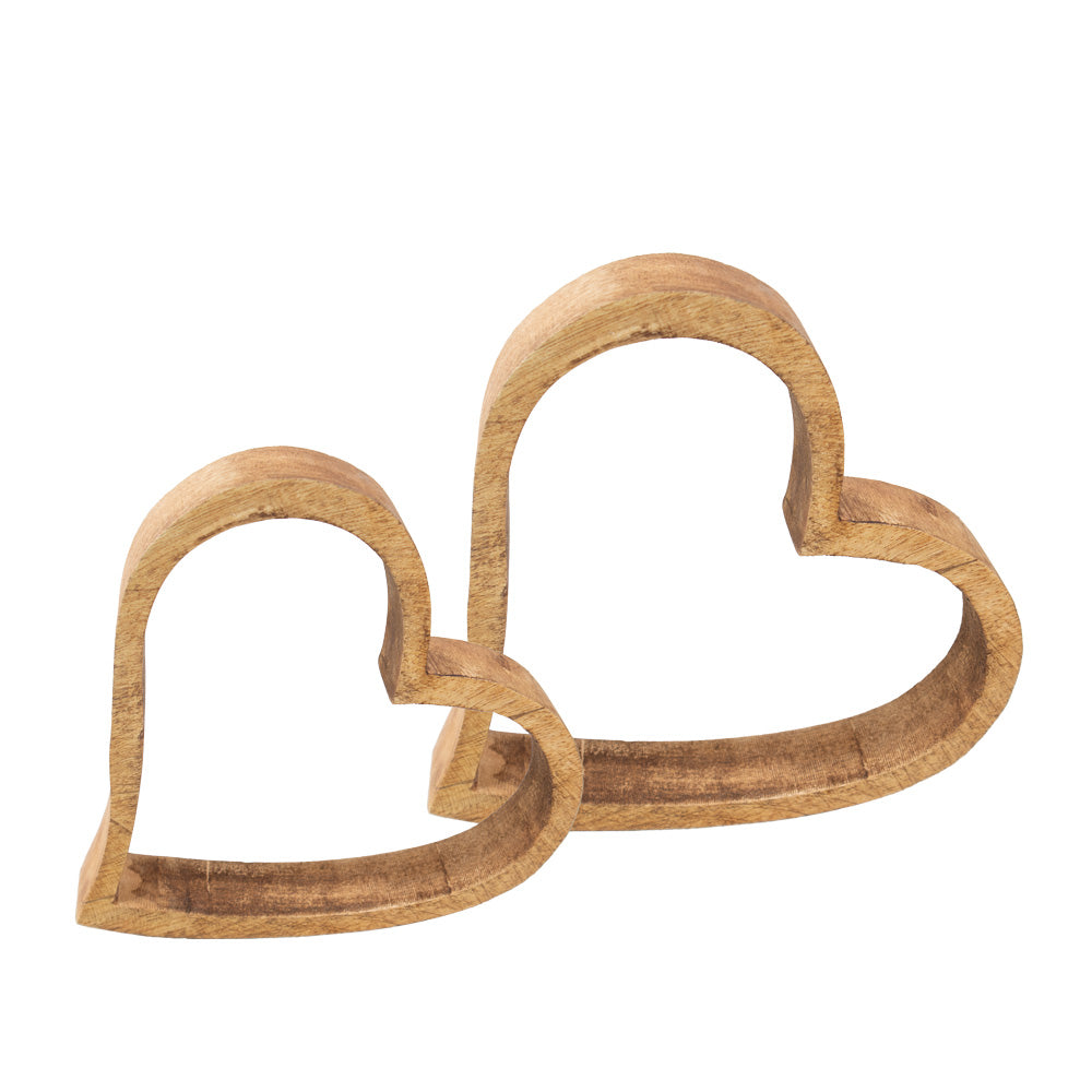 Holz-Herz "Love"