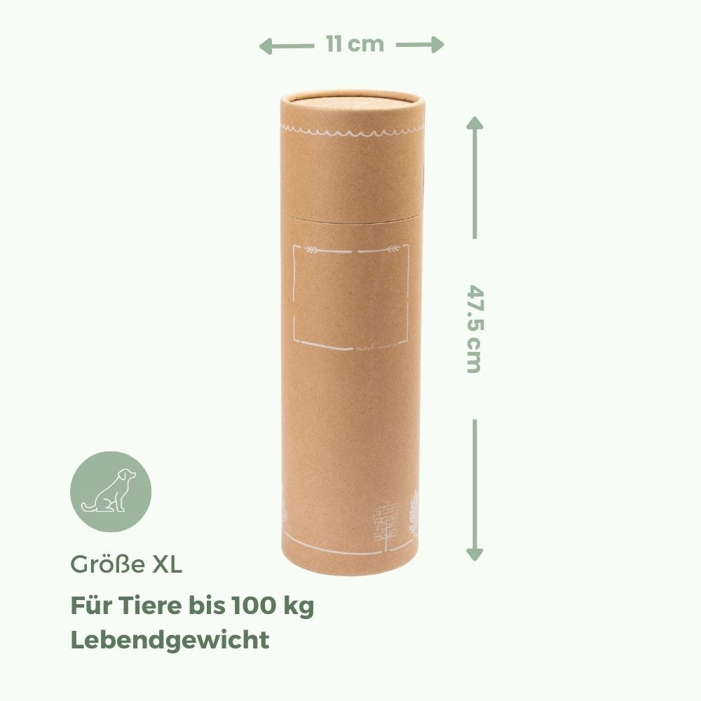 Streu-Tierurne für Haustiere