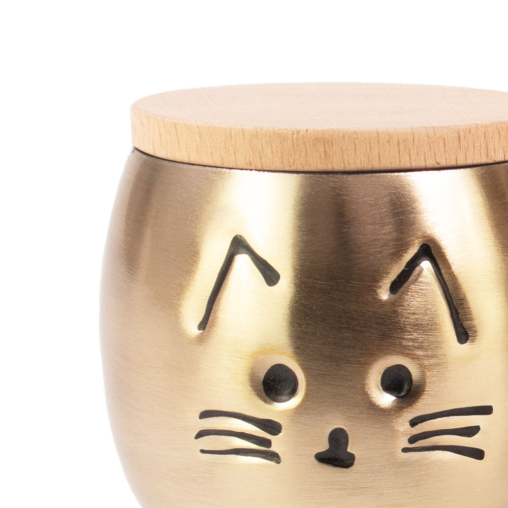 Aluminium Tierurne "Cat"