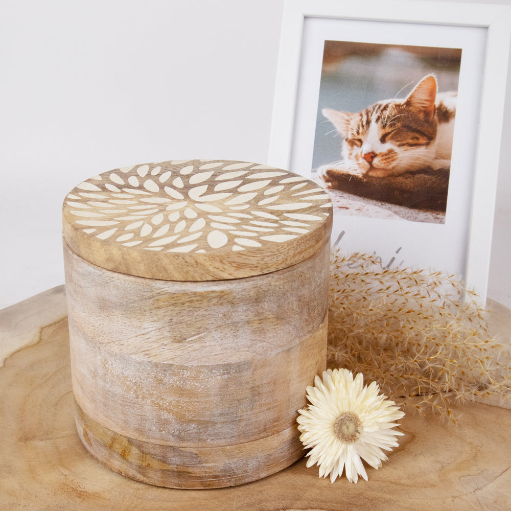 Biologisch abbaubare Tierurne