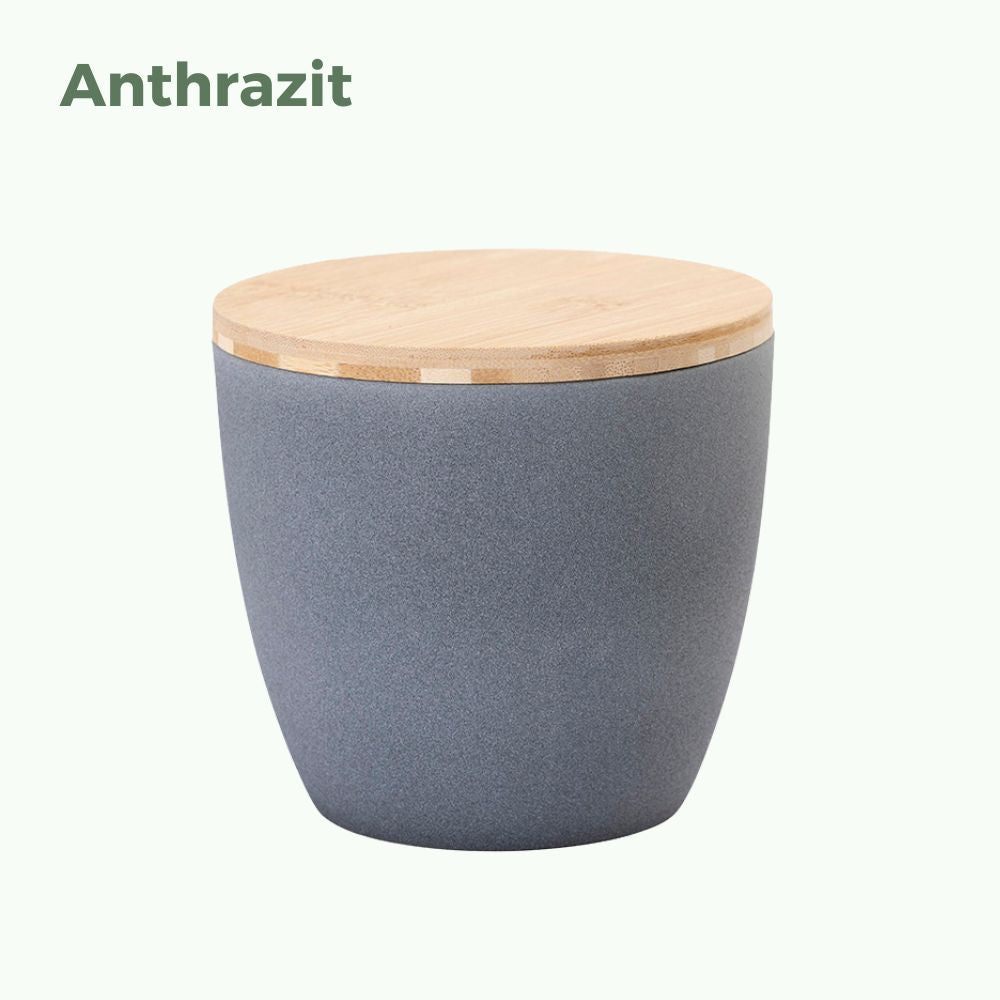 Keramik Tierurne "Sand Grau"