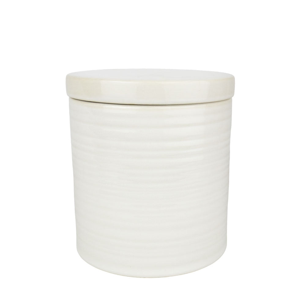 Keramik Tierurne „Silent White“