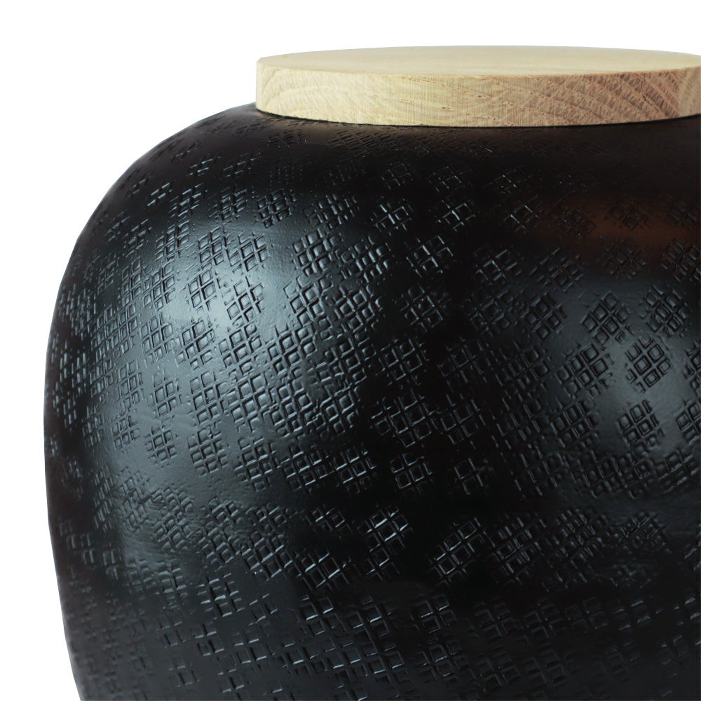 Aluminium Tierurne "Black Metallic"