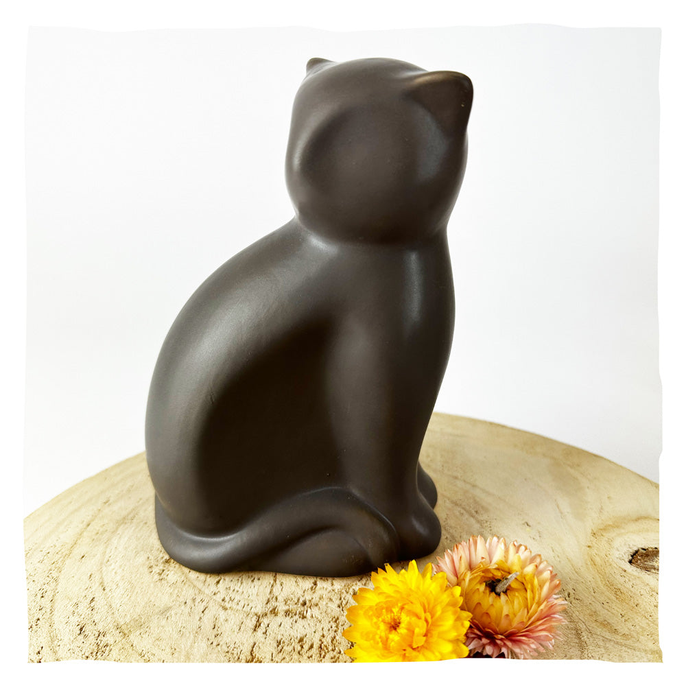 Keramik Tierurne "Katze"