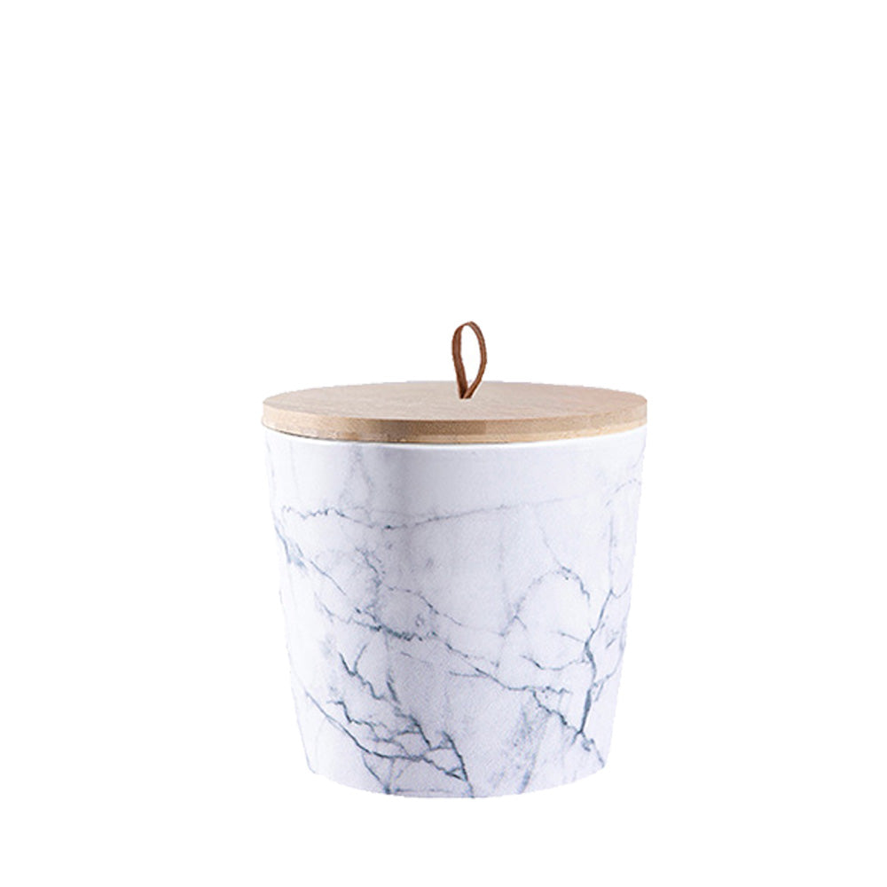 Keramik Tierurne im Marmor-Design