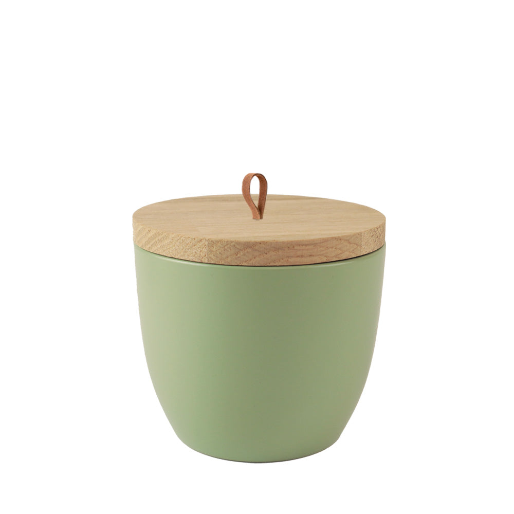 Keramik Tierurne "White Green"