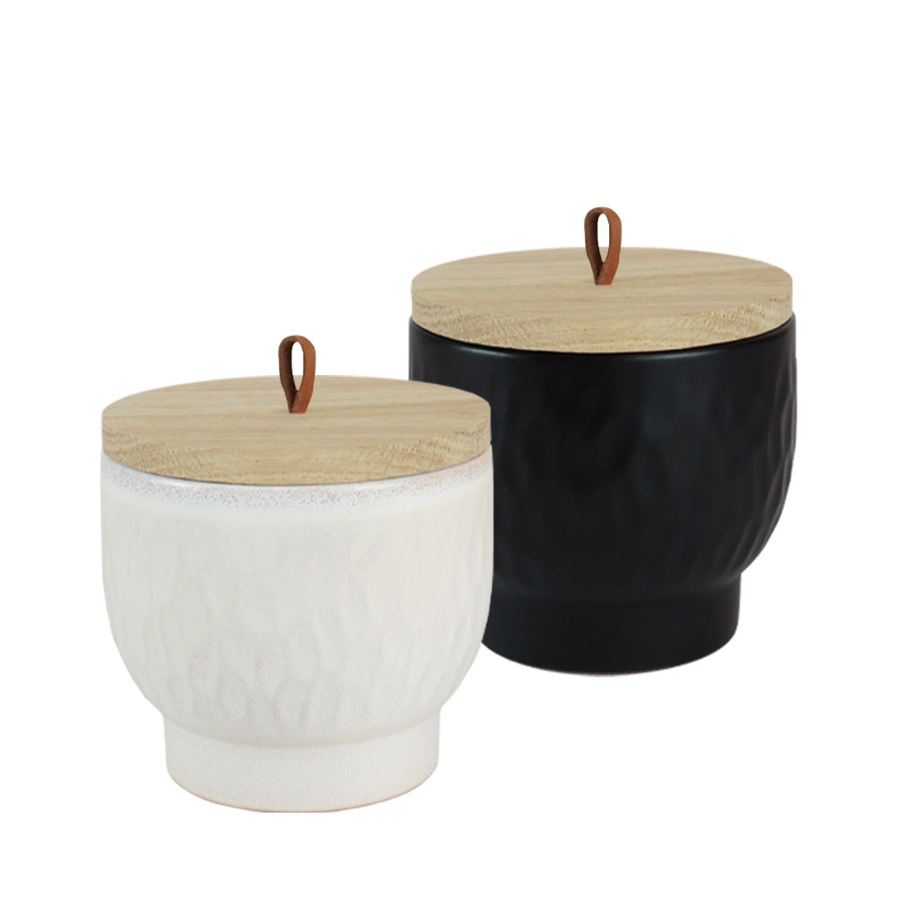Keramik Tierurne "Cup" - Wellen