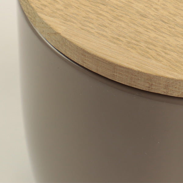Keramik Tierurne "Harmony", taupe