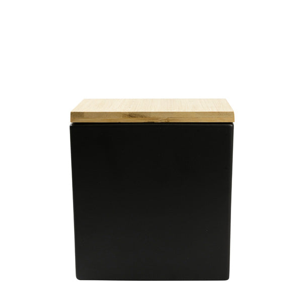 Keramik Tierurne "Black Cube"