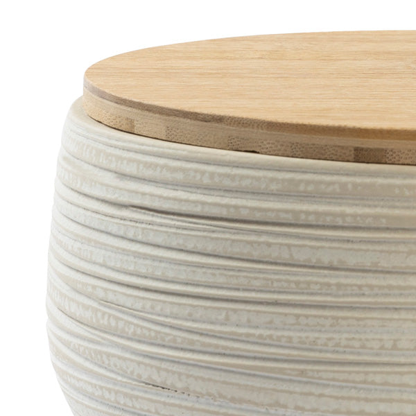 Keramik Tierurne "Circle of Life" - flach