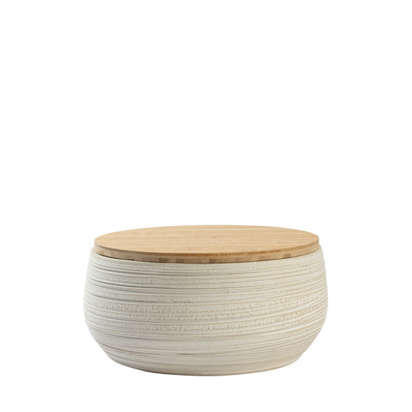 Keramik Tierurne "Circle of Life" - flach
