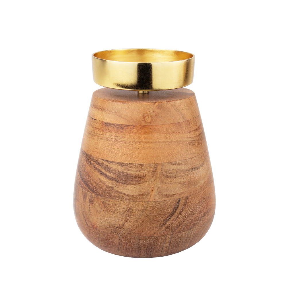 Holz Tierurne "Rays of Light mit Erinnerungslicht"
