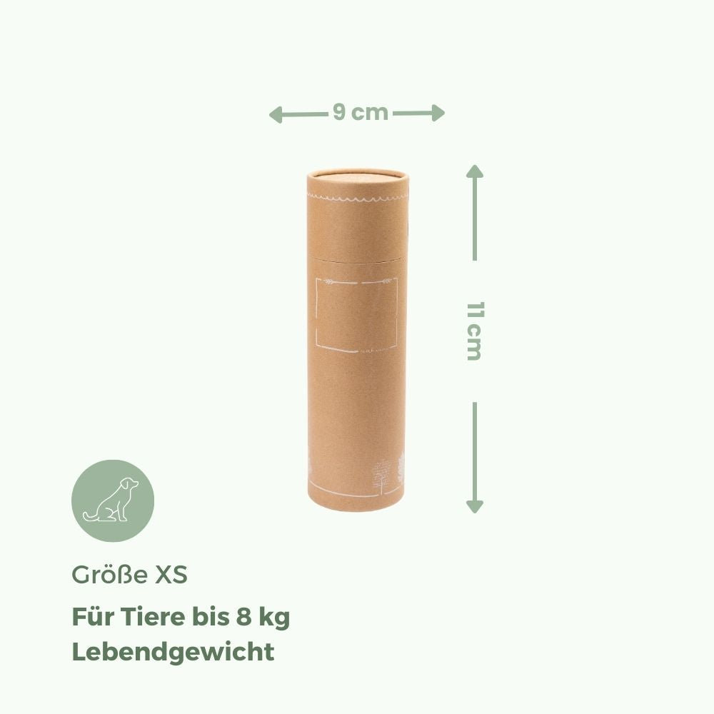 Streu-Tierurne für Haustiere