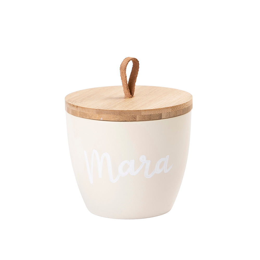 Keramik Tierurne "Creme"