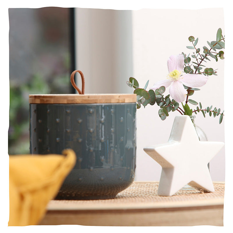 Keramik Tierurne "Dots"