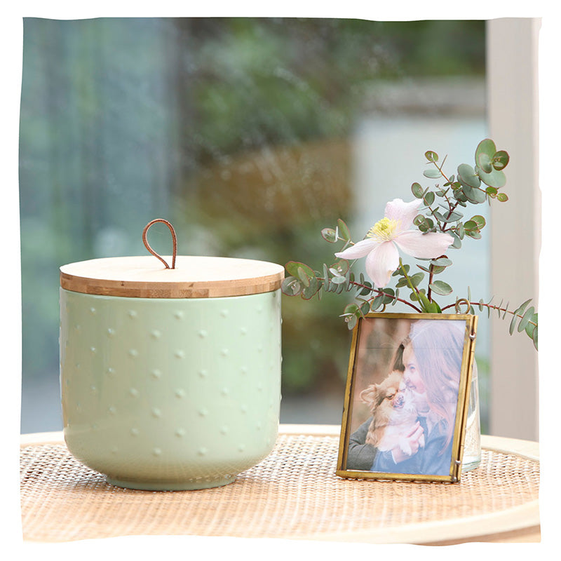 Keramik Tierurne "Dots"