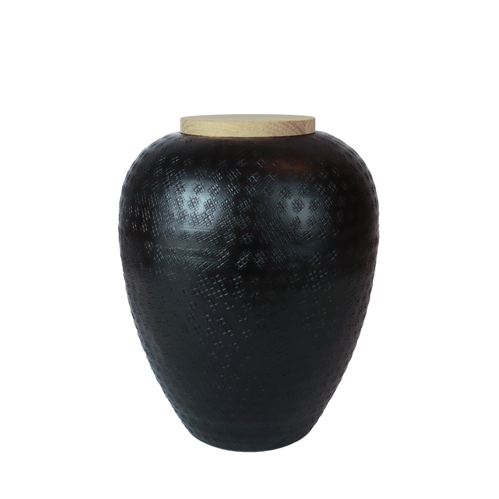 Aluminium Tierurne "Black Metallic"