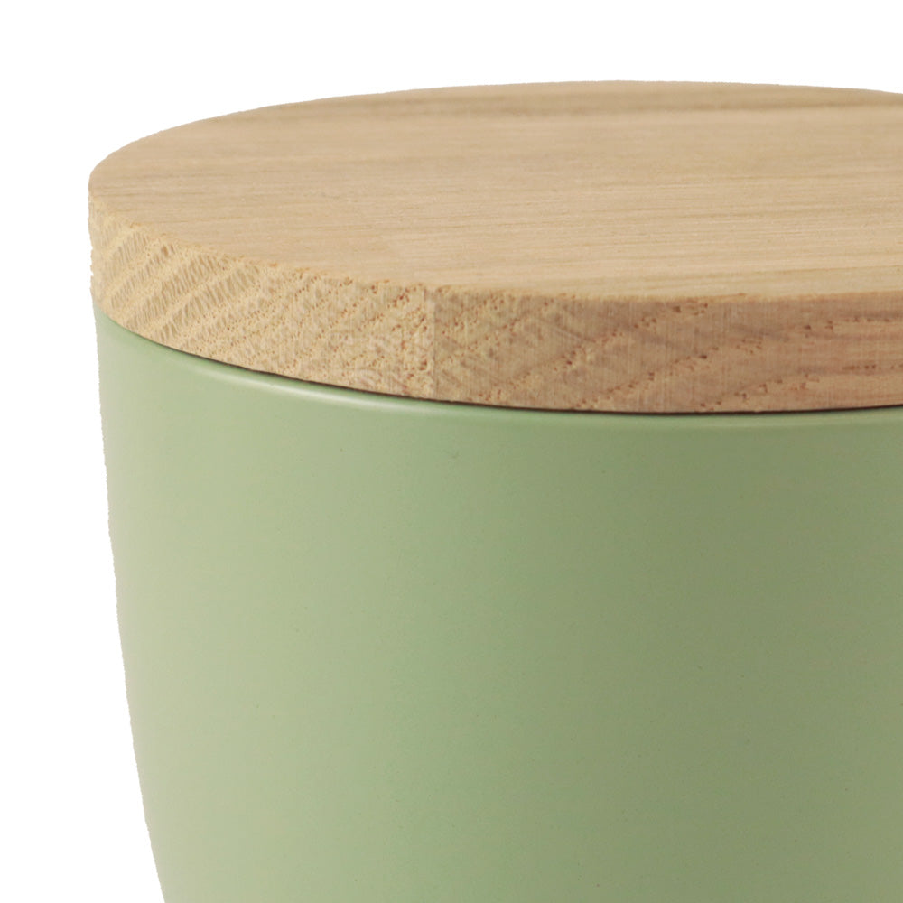 Keramik Tierurne "White Green"