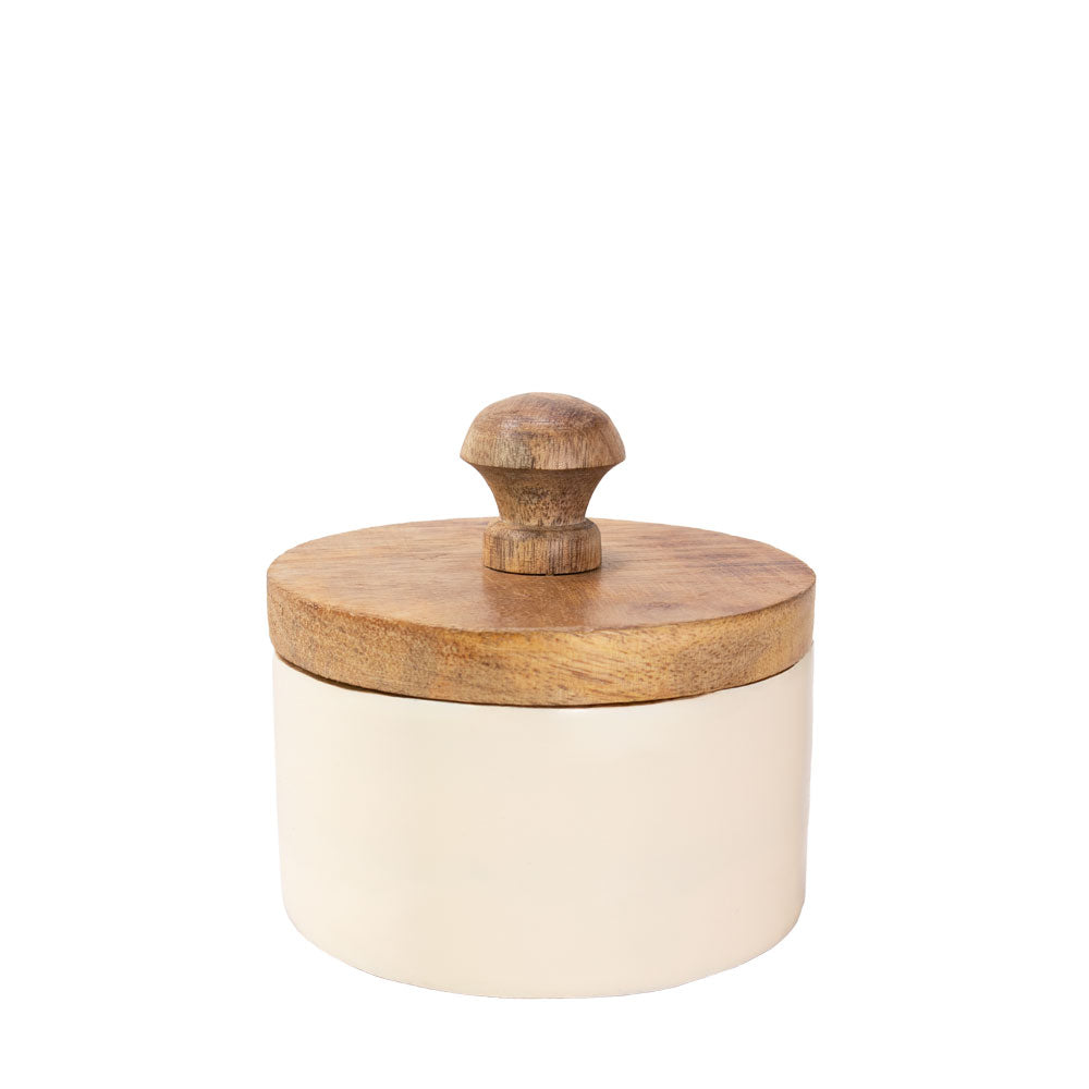 Holz Tierurne 