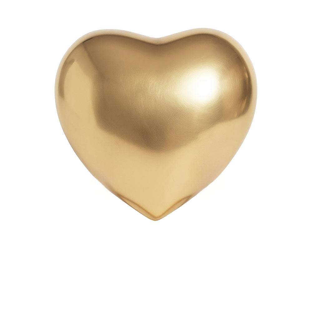 Goldener Herz-Handschmeichler 