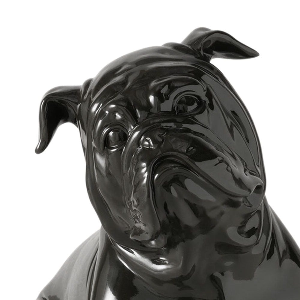 Keramik Tierurne „Black Bully“