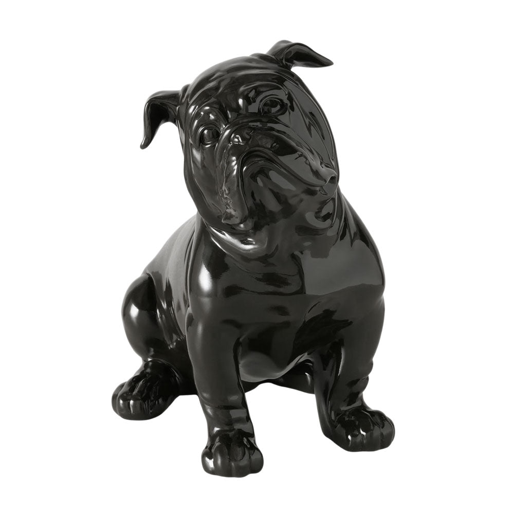 Keramik Tierurne „Black Bully“