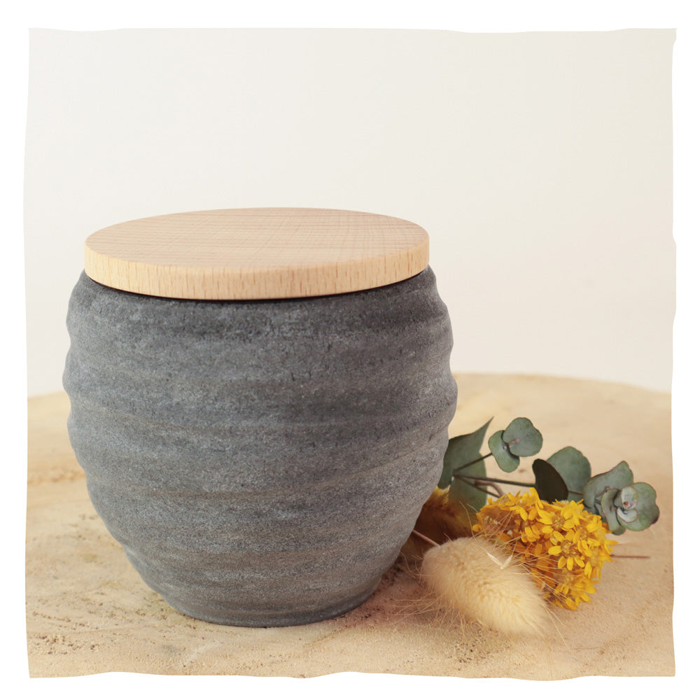 Keramik Tierurne "Mini Stone"