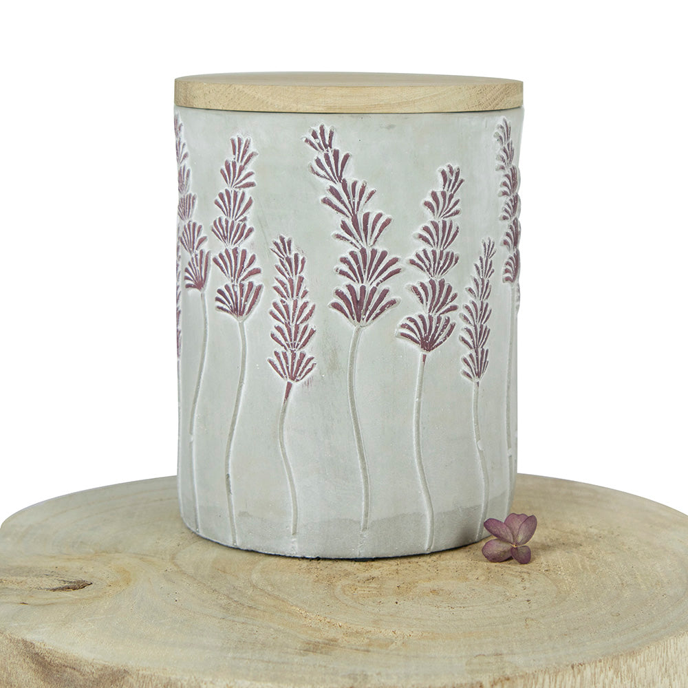 Keramik Tierurne "Lavendel"
