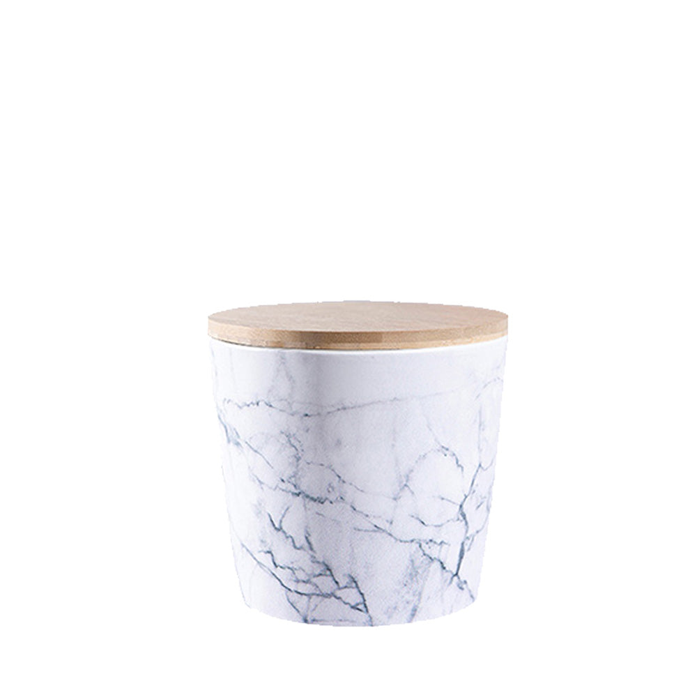 Keramik Tierurne im Marmor-Design