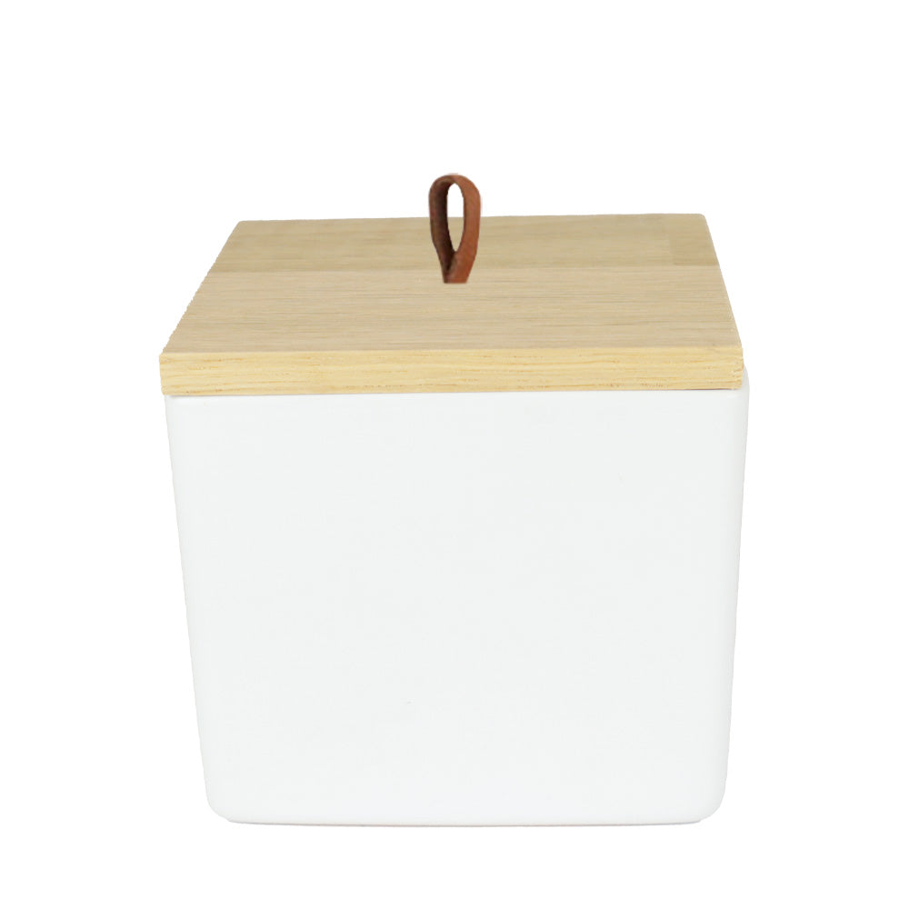 Keramik Tierurne "White Cube"